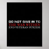 Veteran Suicide Awareness Poster (Vorne)