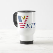 Veteran-Tasse Reisebecher (Vorderseite Links)
