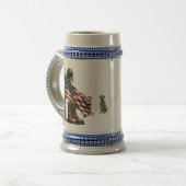 Veteran-Tasse "Ultimate Sacrifice" Bierglas (Vorderseite Links)