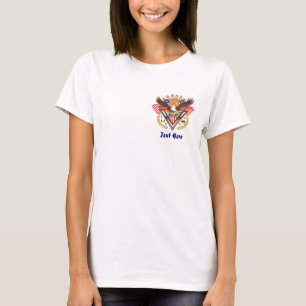 Veteran über meinem Herzen für Famly oder Freund T-Shirt
