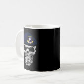 Veteran US Air Force American Flag Veterans T-Shir Kaffeetasse (Vorderseite Links)