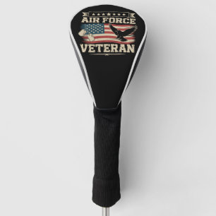 Veteran US Air Force Amerikanische Amerika-Flagge Golf Headcover
