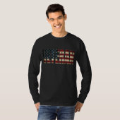 Veteran US American Flag T-Shirt (Vorne ganz)