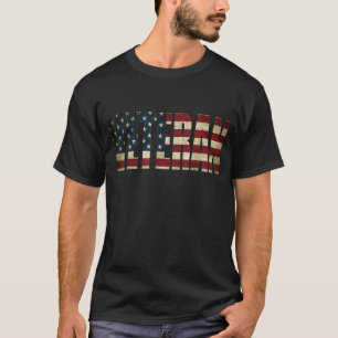 Veteran US American Flag T-Shirt