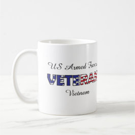 Veteran US-bewaffnete Kräfte-Vietnam-Militär Kaffeetasse