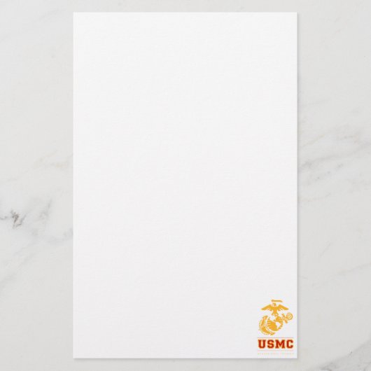 Veteran USMC Afghanistan Briefpapier (Vorderseite)