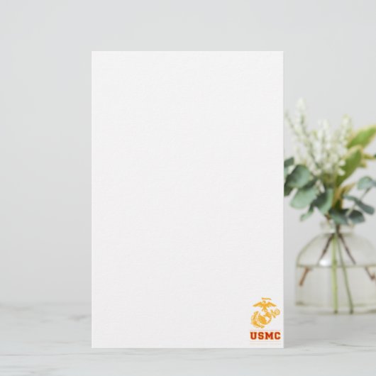 Veteran USMC Afghanistan Briefpapier (Stehend Vorderseite)