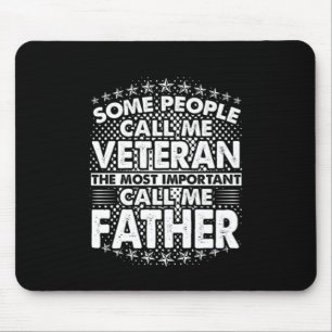 Veteran Vater   Proud-Militärtribut Mousepad