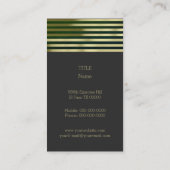 Veteran Visitenkarte (Rückseite)