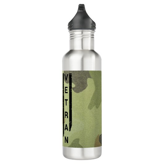 Veteran Wasserflasche Edelstahlflasche (Rechts)