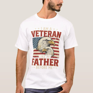 Veteran wie mein Vater vor mir Eagle T-Shirt_1 T-Shirt