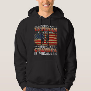Veteran zu sein ist ein Ehrengroßvater ist unbezah Hoodie