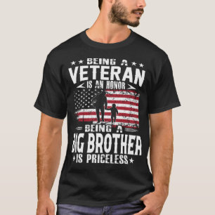Veteran zu sein ist eine Ehre, ein großer BRUDER z T-Shirt