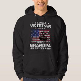 Veteran zu sein ist eine Ehre, Großvater zu sein. Hoodie