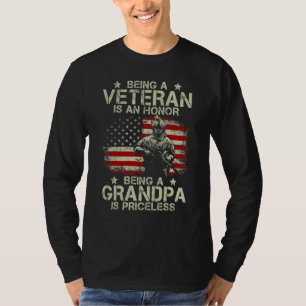 Veteran zu sein ist eine Ehre, Opa zu sein ist ein T-Shirt