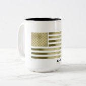 Veteran Zweifarbige Tasse (Vorderseite Links)