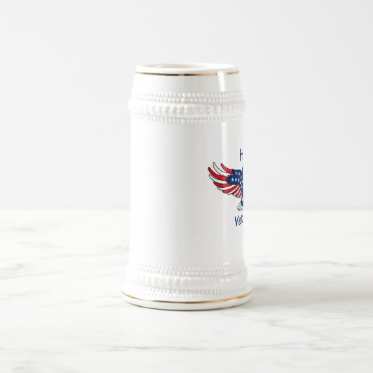 Veterane Bierglas (Mittel)