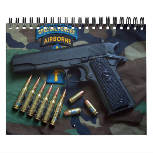 Veterane der Kraft-grünen Barett-SF SFG Kalender