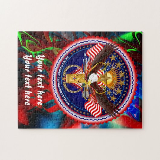 Veterane fertigen redigieren u. ändern puzzle (Horizontal)