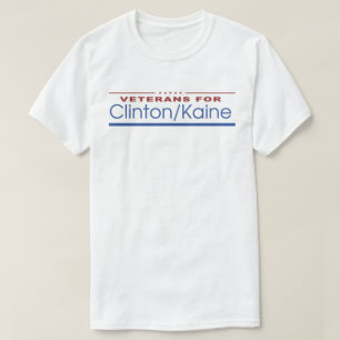 Veterane für Clinton/Kaine 2016 T-Shirt