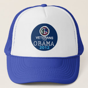 VETERANE für OBAMA Truckerkappe