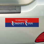 VETERANE FÜR ROMNEY RYAN - .PNG AUTOAUFKLEBER (Auf Auto)