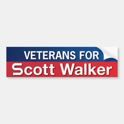 Veterane für Scott-Wanderer Autoaufkleber (Vorne)
