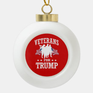VETERANE FÜR TRUMPF KERAMIK Kugel-Ornament