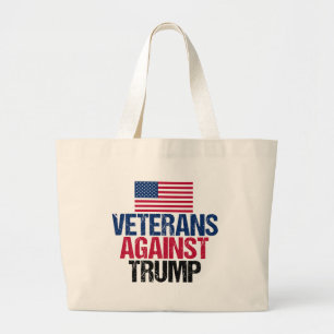Veterane gegen Trumpf Jumbo Stoffbeutel