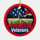 Veterane Keramik Ornament (Vorne)