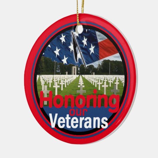 Veterane Keramik Ornament (Links)