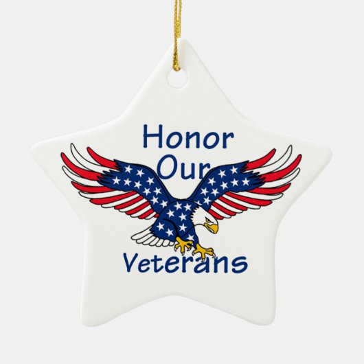 Veterane Keramikornament (Vorne)
