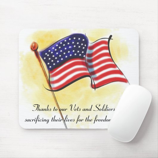 Veterane Mousepad (Mit Mouse)