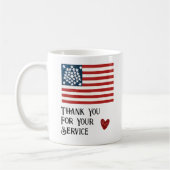 Veteranen danken Ihnen für Ihr Service-Geschenk Kaffeetasse (Links)