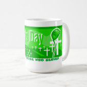 Veteranen Day & Crosses - Kaffeetasse (VorderseiteRechts)