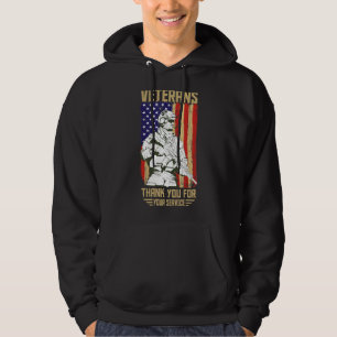 Veteranen Day Vielen Dank für Ihren Service Hoodie
