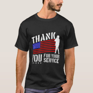 Veteranen Day Vielen Dank für Ihren Service T-Shirt