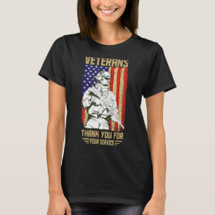 Veteranen Day Vielen Dank für Ihren Service T-Shirt