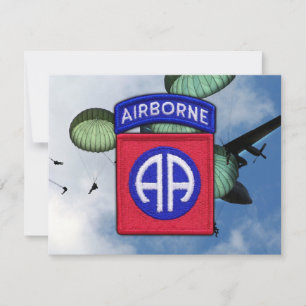 Veteranen der im Flugzeug Division ABN DIV 82.