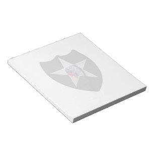 Veteranen der Infanteriedivision Notizblock