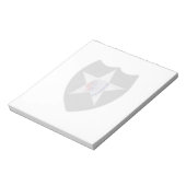 Veteranen der Infanteriedivision Notizblock (Rotiert)