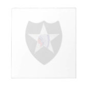 Veteranen der Infanteriedivision Notizblock (Vorderseite)