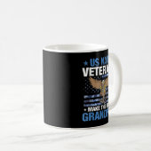 Veteranen der US-Marine machen das beste Grandpas- Kaffeetasse (VorderseiteRechts)