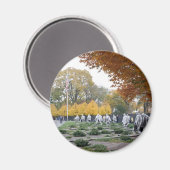 Veteranen des Koreakrieges Magnet (Vorderseite/Rückseite)