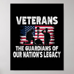 Veteranen, die Hüter unseres Völkervermächtnisses Poster