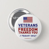Veteranen, Freiheit danke dir. Button (Vorne & Hinten)