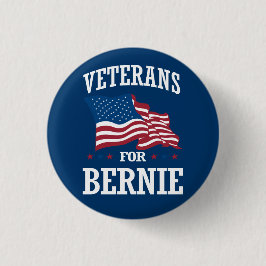 VETERANEN FÜR BERNIE SANDERS BUTTON