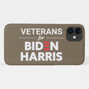 Veteranen für Biden Harris Custom Text Brown Tan Case-Mate iPhone Hülle