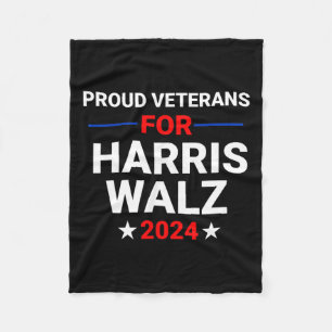 Veteranen für Harris W 2024 1 Fleecedecke