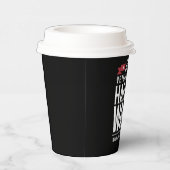 Veteranen für Harris Walz 2024 Präsident Pappbecher (Rechts)